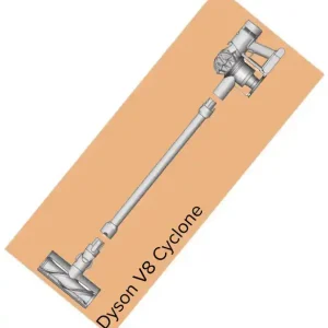 Odkurzacz pionowy akumulatorowy Dyson V8 Cyclone (226587-01) Darmowy zwrot