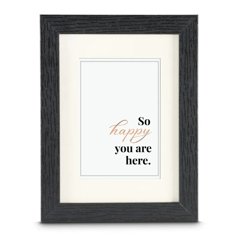 "Serena" Wooden Frame, black, 20 x 30 cm Tylko do końca tygodnia