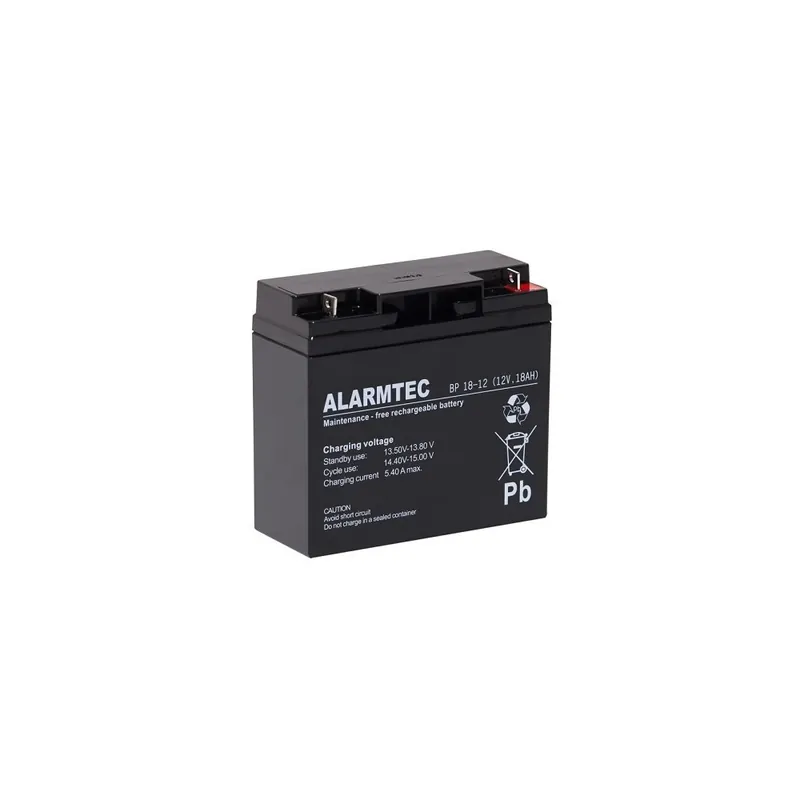 BCS Akumulator 18Ah/12V ALARMTEC Akumulator AGM bezobsługowy BP Premium