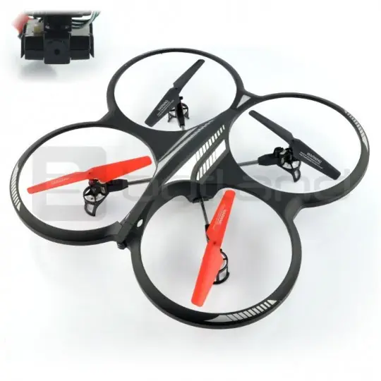 Dron quadrocopter X-Drone H07NC 2.4 GHz z kamerą 0,3 MPix - 33cm Wybór klientów