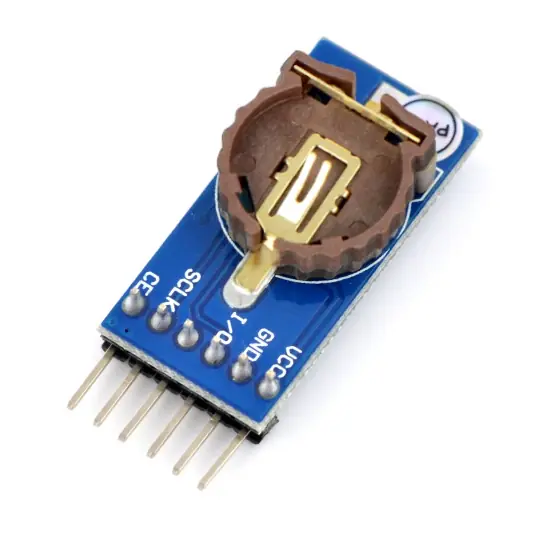 Ekspresowa dostawa RTC DS1302 SPI - zegar czasu rzeczywistego - Waveshare 9709