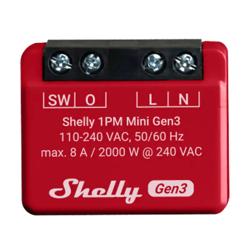 Bezpieczna płatność Sterownik Shelly 1PM Mini Gen3